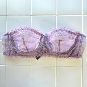 Victoria's Secret Lavender Lace Bandeau